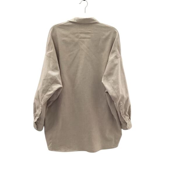 Frank & Eileen McLoghlin Utility Jacket In Natural Size XS Small Italian Brushed - Picture 8 of 12